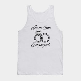 I got engaged Tank Top